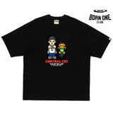 Camiseta BAPE x Syna by Central Cee Bax Milo Black