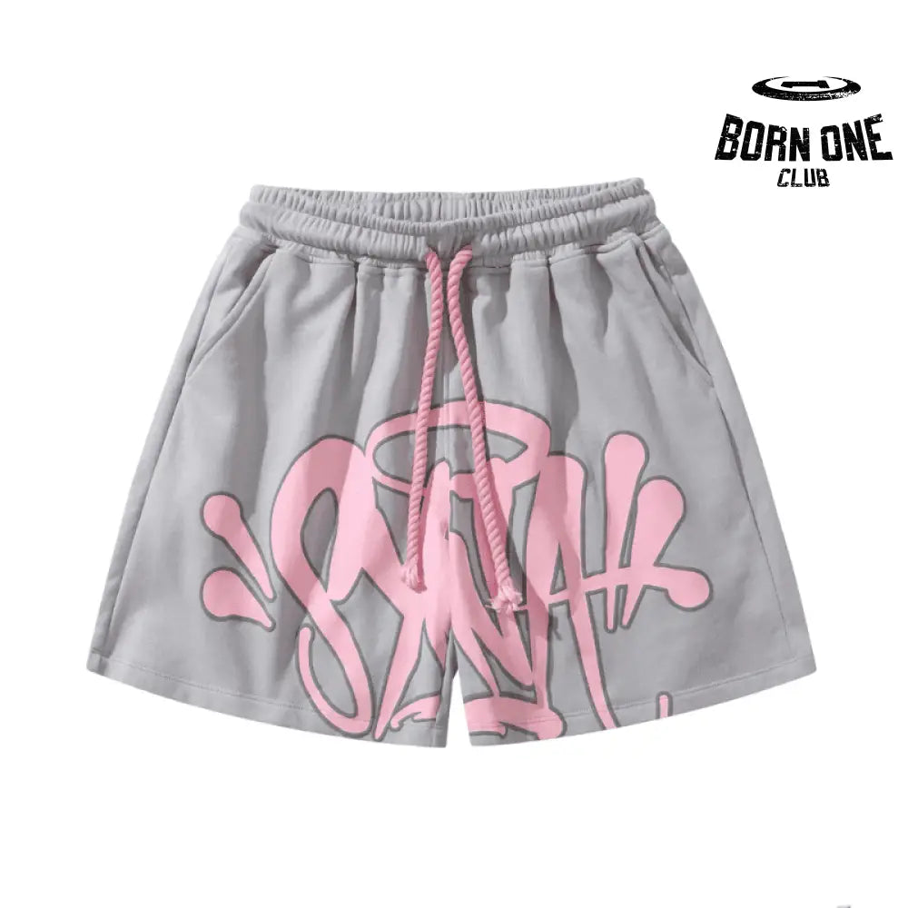 Shorts Synaworld Cinza