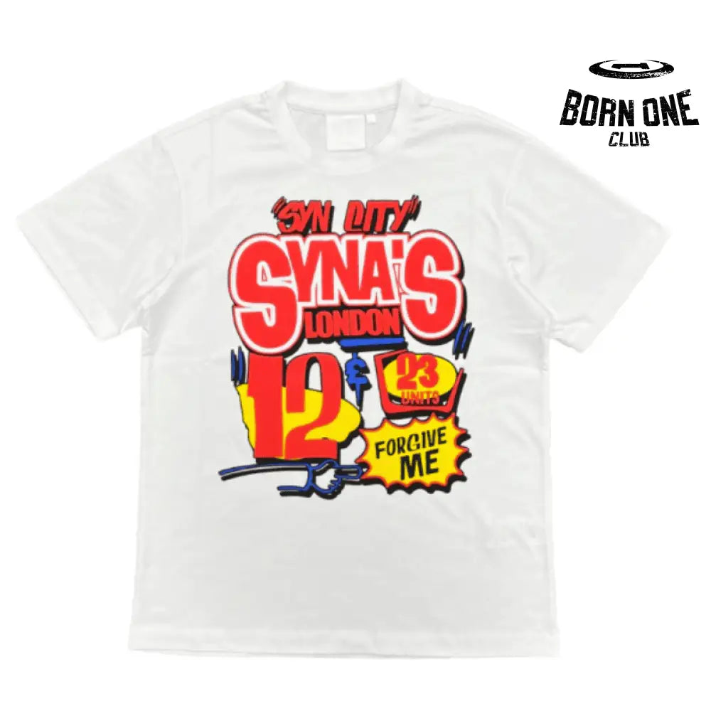 Camiseta Syna World 'Syn City' Branca