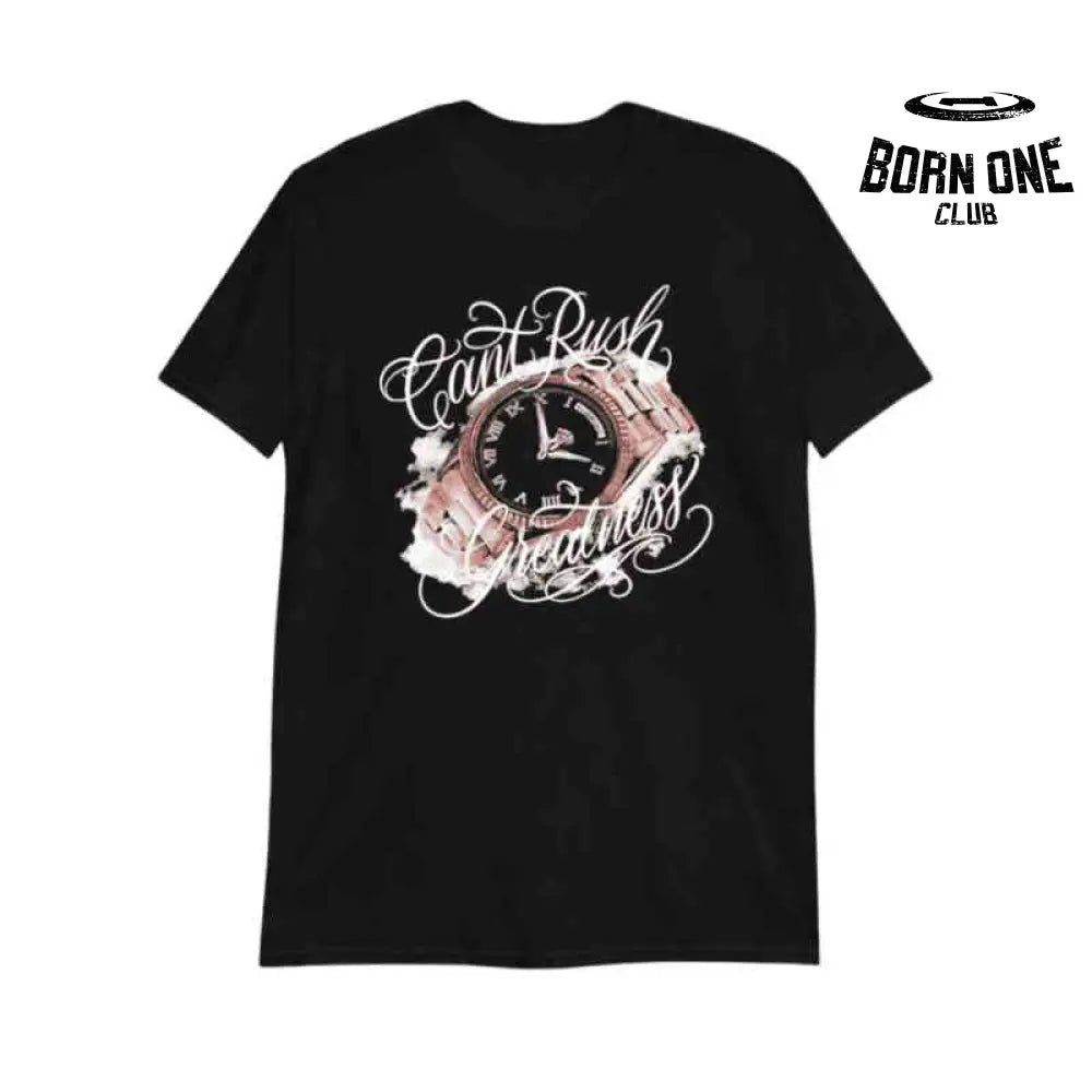 Camiseta Syna World "Can’t Rush Greatness" Preta