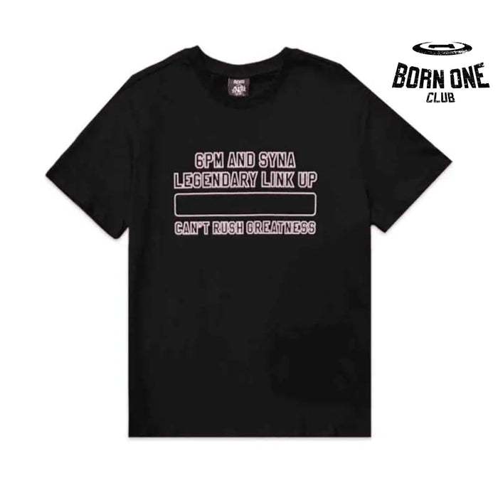 Camiseta Syna World x 6PM Rush Greatness Preta