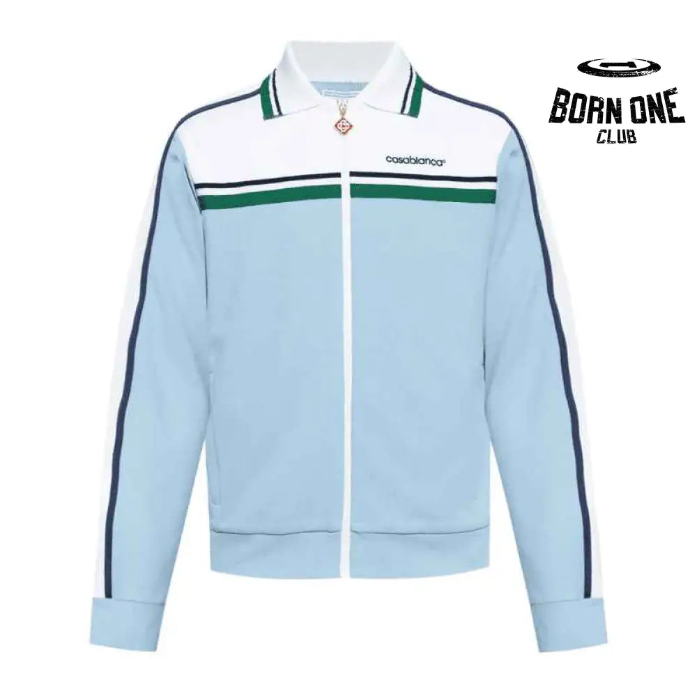 Jaqueta Casablanca Sport Logo azul