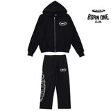Conjunto Corteiz Superior Royale Preto/Branco