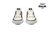 Maison Mihara Yasuhiro Alabaster x AMIRI MMY Bones Skel-Top Low Off White