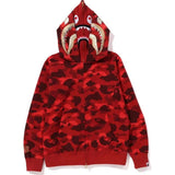 Bape Shark Moletom Zíper Gold Teeth