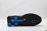 Nike Shox R4 “Brazil” Cinza/Preto/Azul