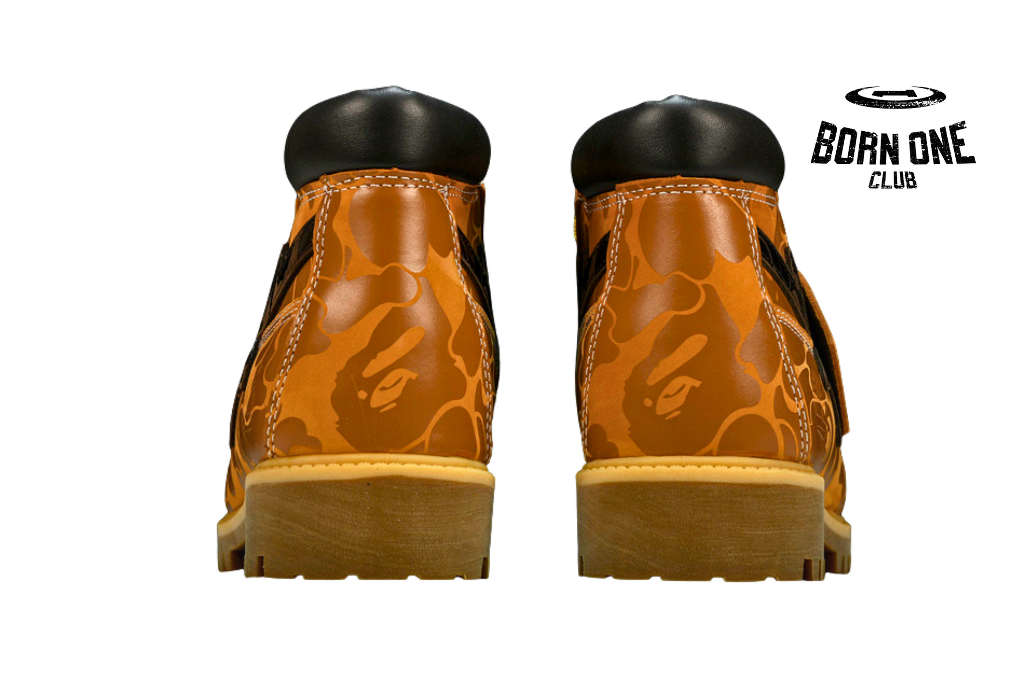 Bota Timberland Yellow Boot Bape Collab