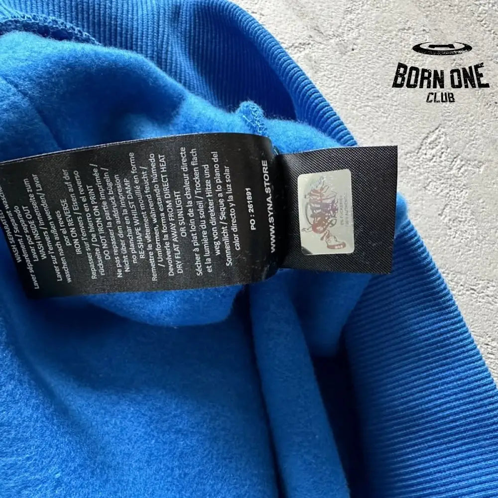 Conjunto Team Syna Hood Twinset Blue