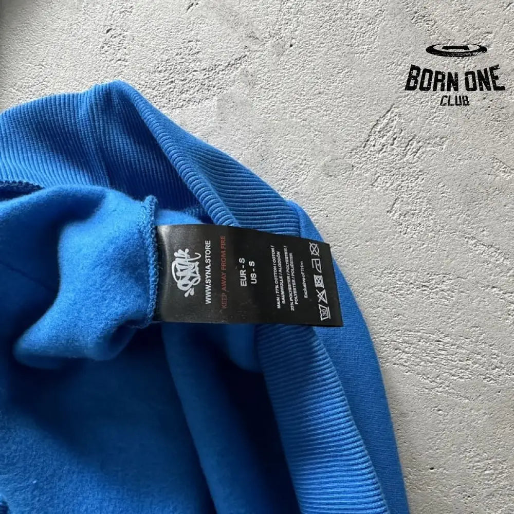 Conjunto Team Syna Hood Twinset Blue