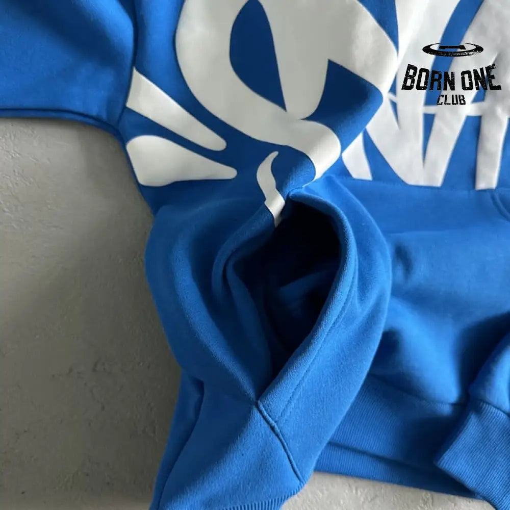 Conjunto Team Syna Hood Twinset Blue