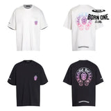 Camiseta Chrome Hearts Gradient Horseshoe Pocket