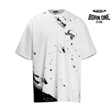 Camiseta Chrome Hearts Ink Splash Horseshoe