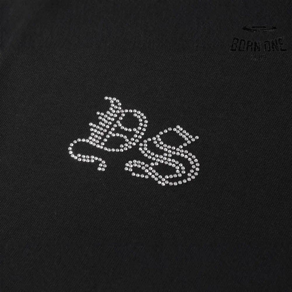 Camiseta Chrome Hearts Sanskrit Collar Preta
