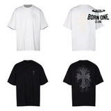 Camiseta Chrome Hearts Tonal Cross Back