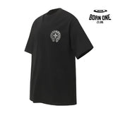 Camiseta Chrome Hearts Sanskrit Horseshoe Silver