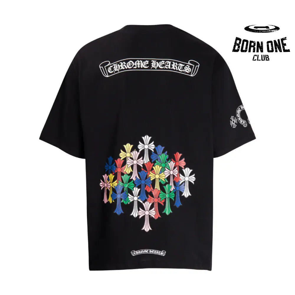 Camiseta Chrome Hearts Multicolor Cross Pocket
