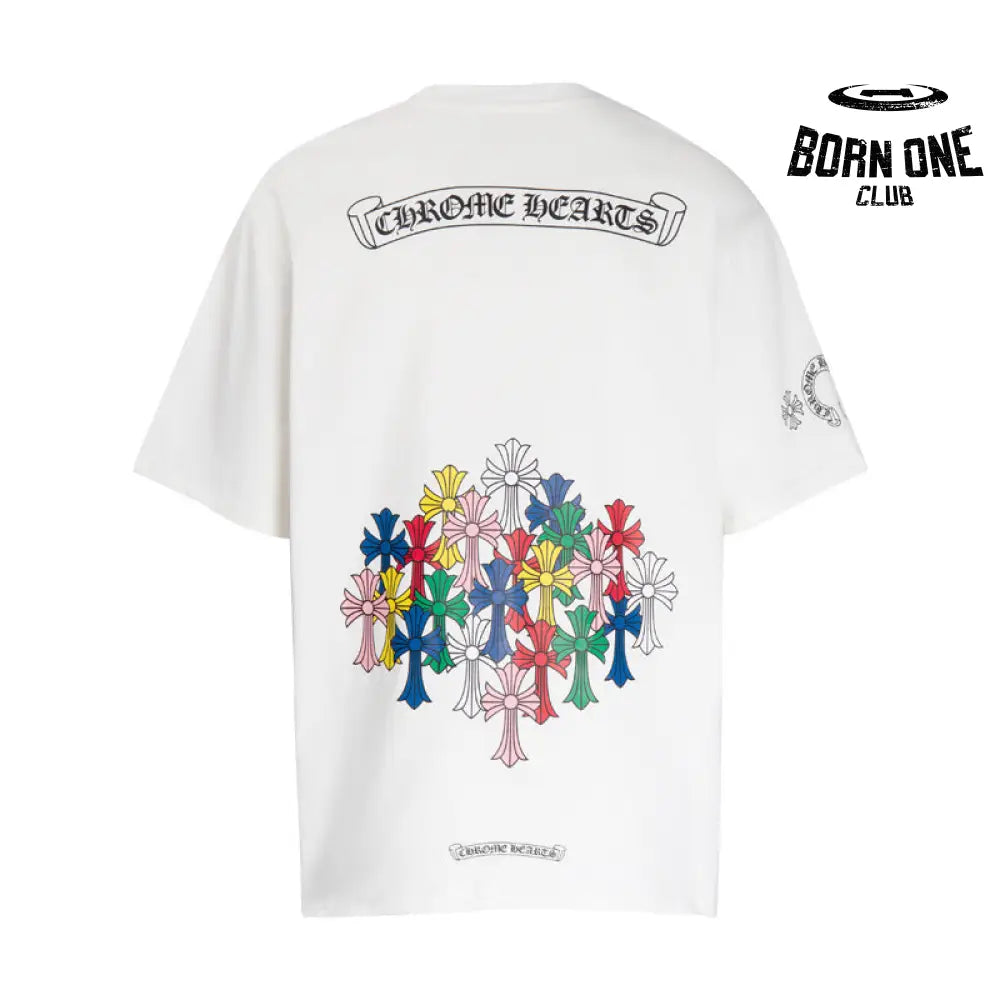 Camiseta Chrome Hearts Multicolor Cross Pocket