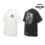Camiseta Chrome Hearts Sanskrit Multicolor Cross Horseshoe