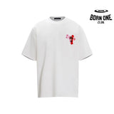 Camiseta Chrome Hearts Rainbow Cross Foam