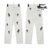 Calça Chrome Hearts Cross Patch Cores Variadas