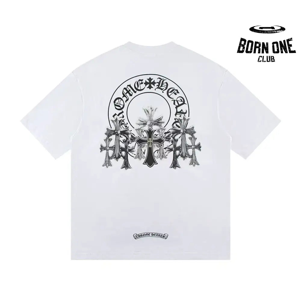 Camiseta Chrome Hearts Horseshoe Triple Cross