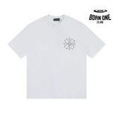 Camiseta Chrome Hearts Rhinestone Horseshoe