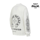 Camiseta Manga Longa Chrome Hearts American Flag
