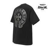 Camiseta Chrome Hearts Sanskrit Horseshoe Silver