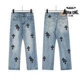 Calça Chrome Hearts Cross Patch Cores Variadas