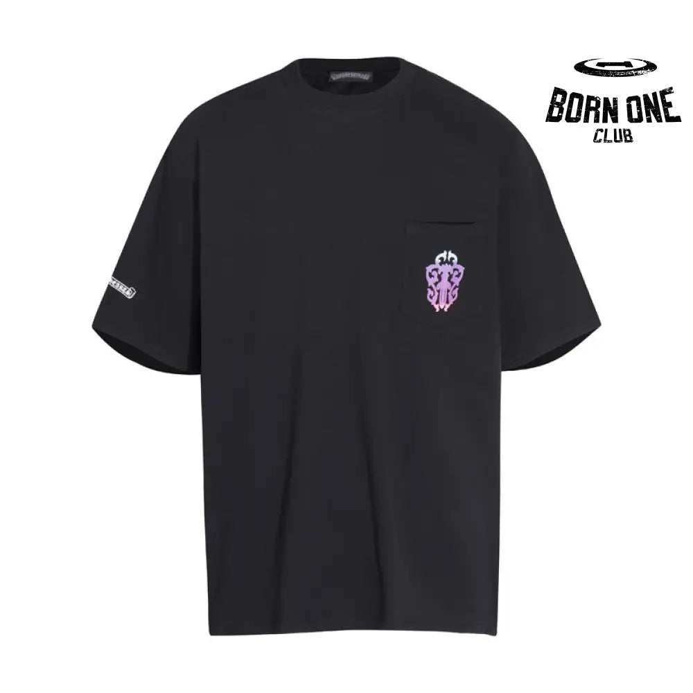 Camiseta Chrome Hearts Gradient Horseshoe Pocket
