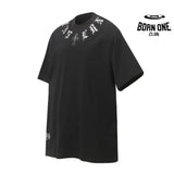 Camiseta Chrome Hearts Sanskrit Collar Preta