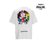 Camiseta Chrome Hearts Rainbow Cross Foam