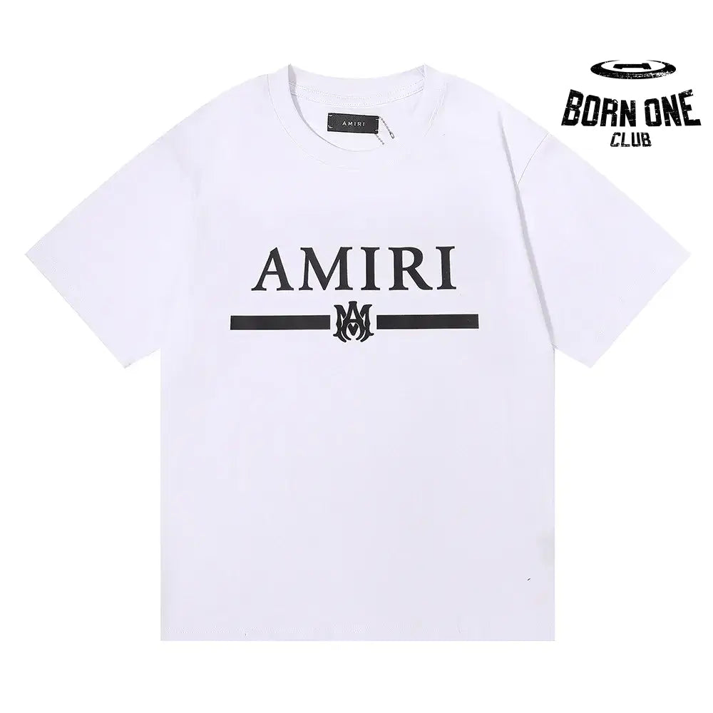 Camiseta Amiri Bar Logo White