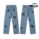 Calça Chrome Hearts Cross Patch Cores Variadas