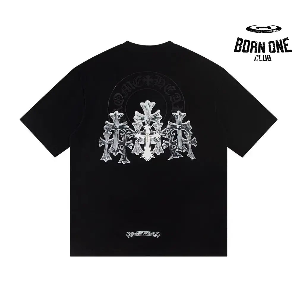 Camiseta Chrome Hearts Horseshoe Triple Cross