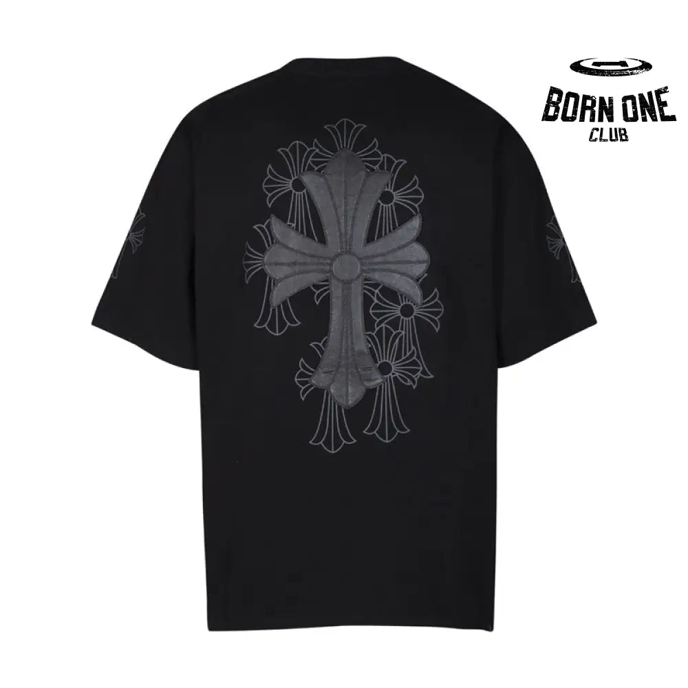 Camiseta Chrome Hearts Tonal Cross Back