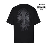 Camiseta Chrome Hearts Tonal Cross Back