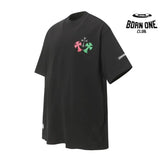 Camiseta Chrome Hearts Sanskrit Multicolor Cross Horseshoe