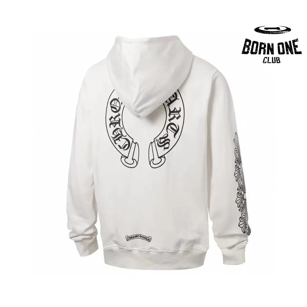 Moletom Zip Chrome Hearts Horseshoe Cardigan