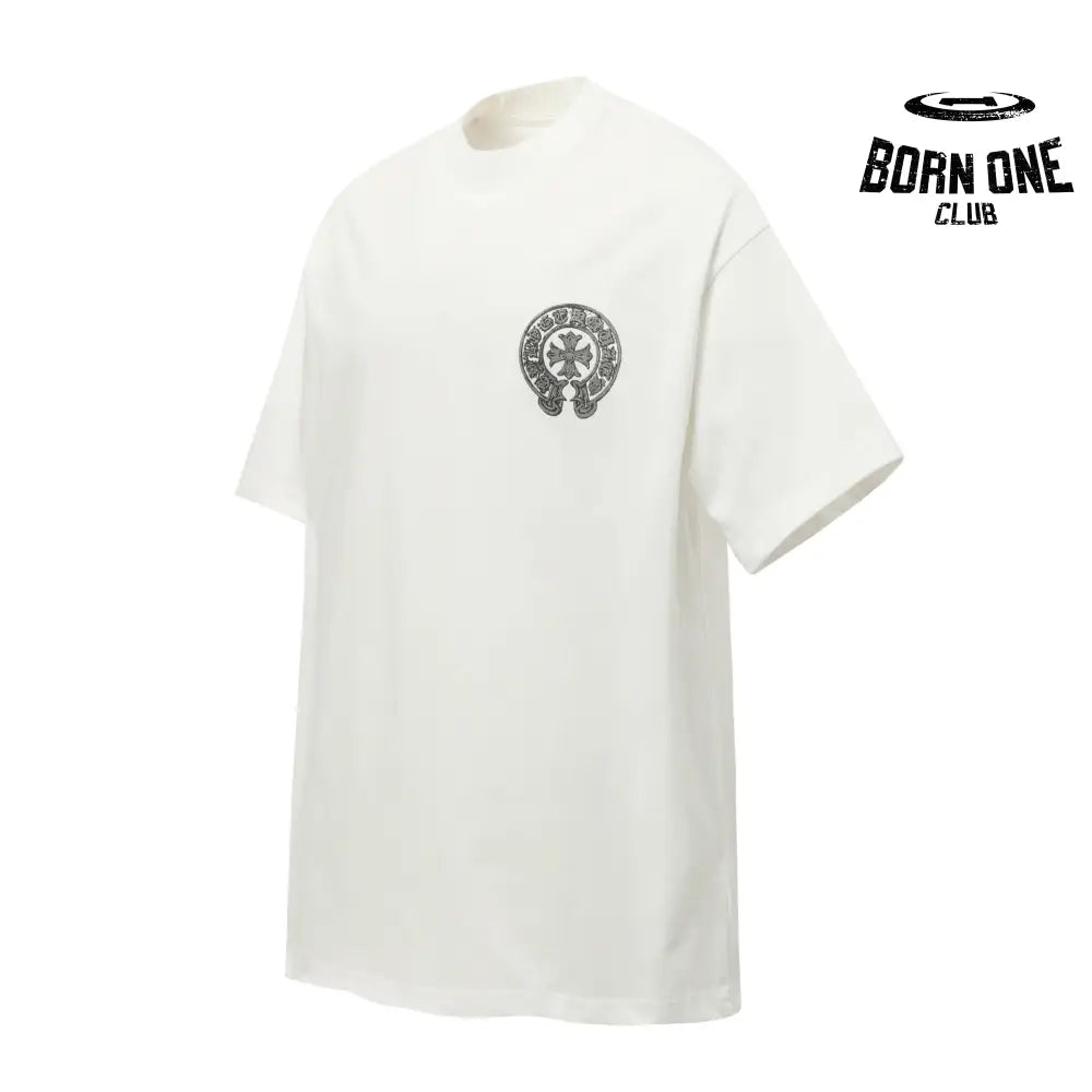 Camiseta Chrome Hearts Sanskrit Horseshoe Silver
