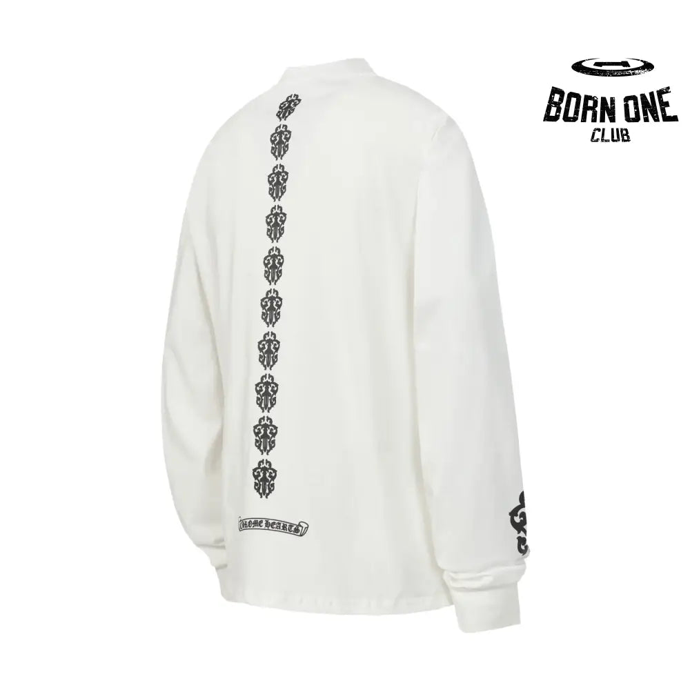 Camiseta Manga Longa Chrome Hearts American Flag