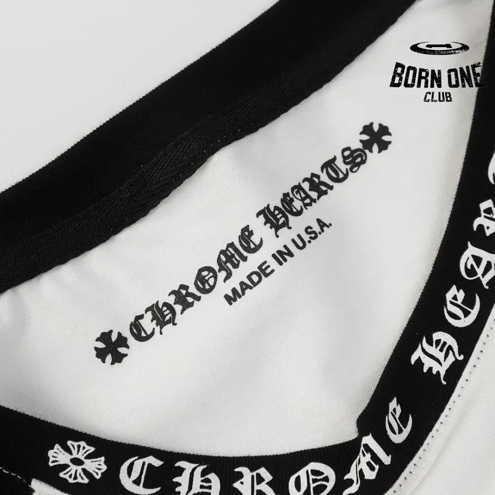 Chrome Hearts Camiseta Manga Longa