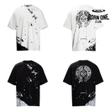 Camiseta Chrome Hearts Ink Splash Horseshoe
