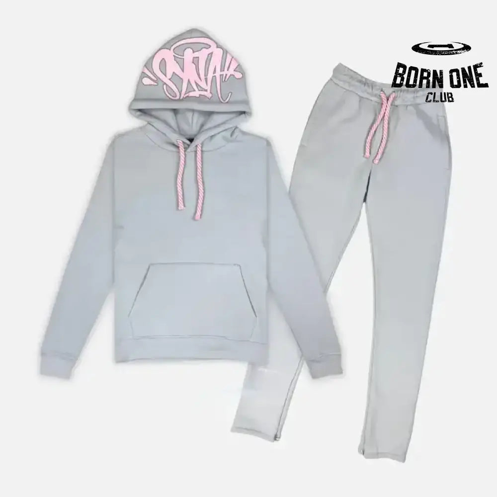 Conjunto Synaworld Logo Cinza