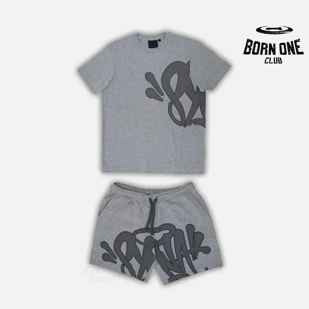 Conjunto Shorts Synaworld Cinza
