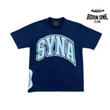 Camiseta Syna World College Azul Marinho