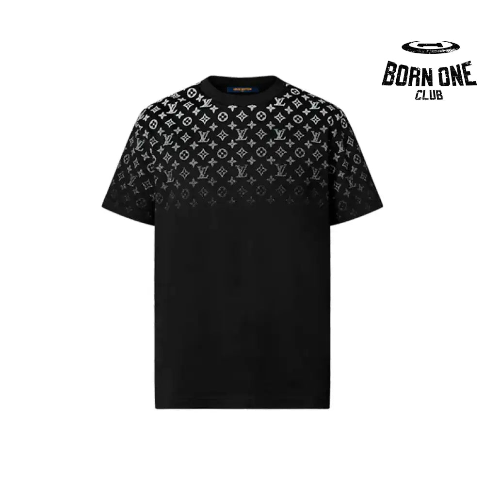 Camiseta Louis Vuitton Gradient Cotton Black