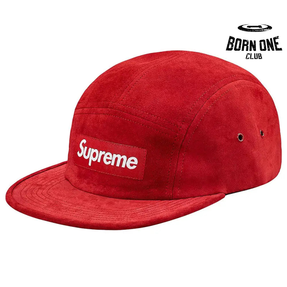 Boné Supreme Suede Camp Red