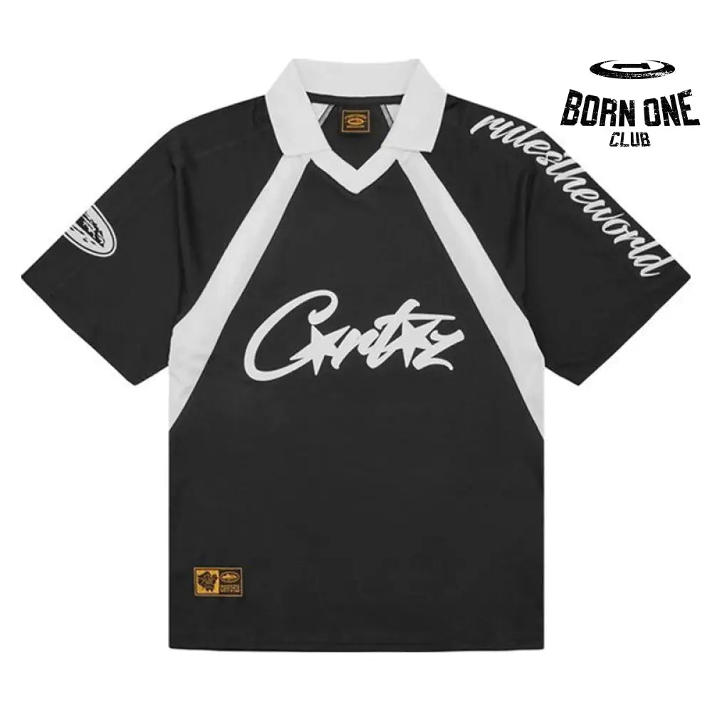Camiseta Corteiz Alcatraz Football Preta