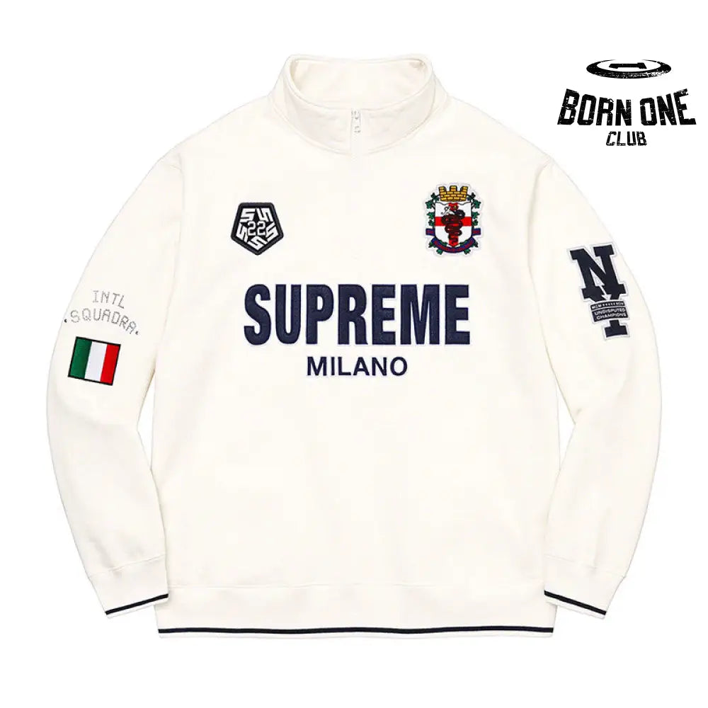 Moletom Supreme Milano Half Zip